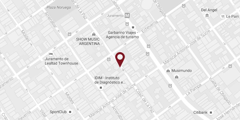 Localizacion de CRG Abogados